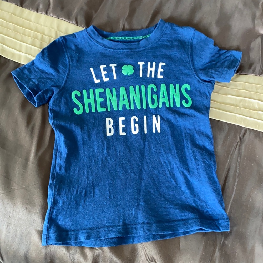 🎈 St. Patrick’s Day Boys shirt Carter’s